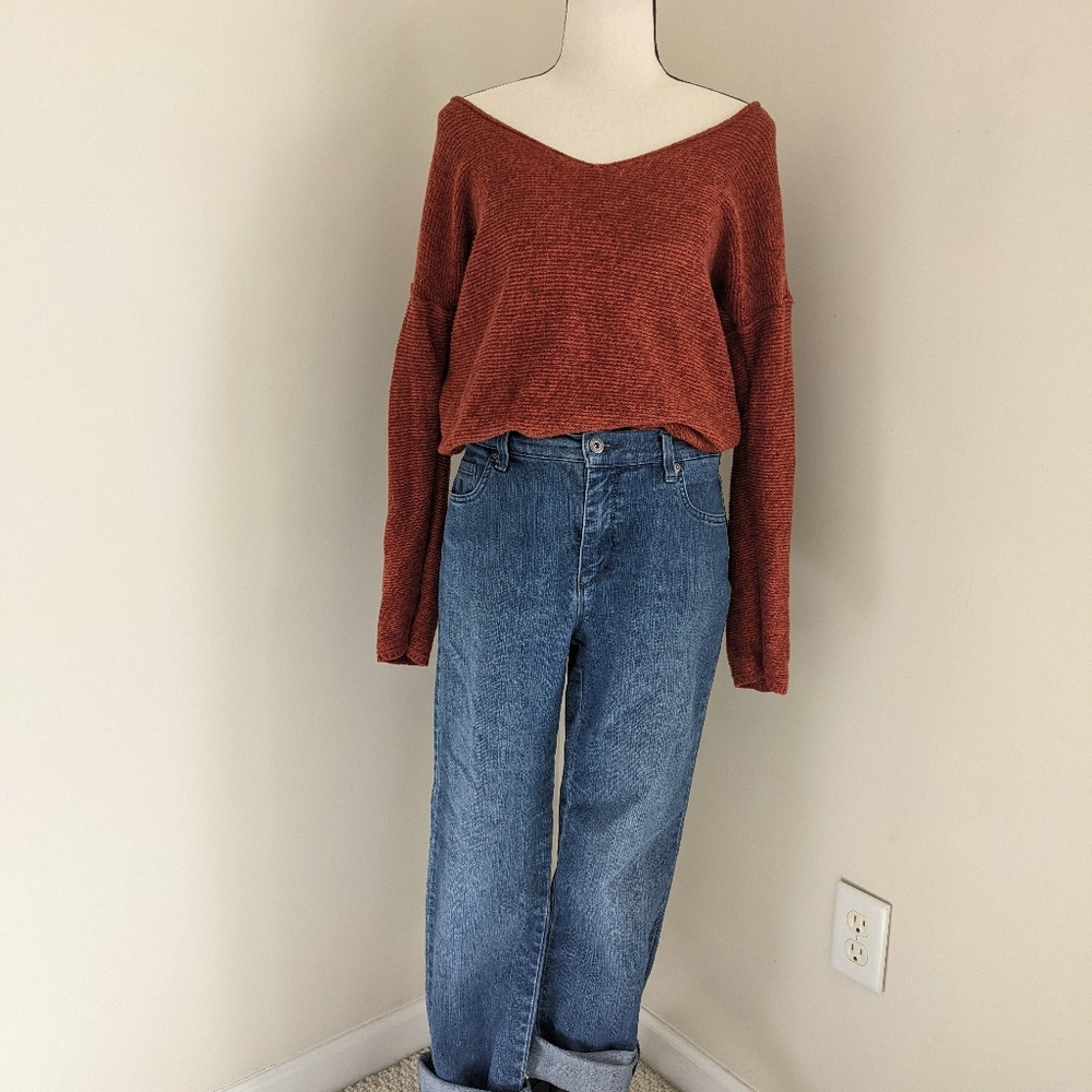 SOLD Old Navy Burnt Orange Sweater, Size S